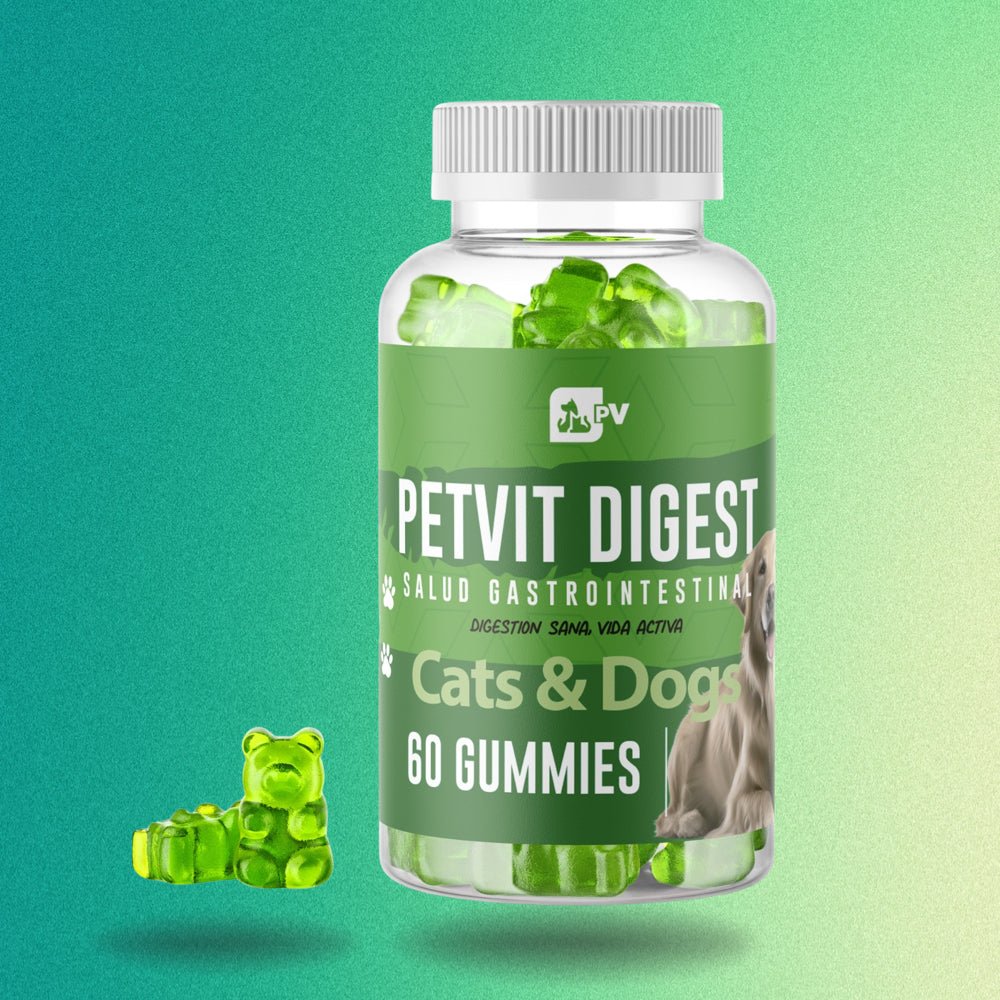 Pervit Digest,calm pack Suplemento Natural Perros Gatos calmante/digestión - Petvit