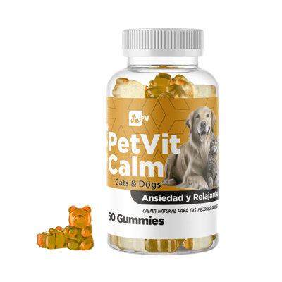 Petvit Calm Calmante Natural Para Perros Y Gatos Gomitas - Petvit